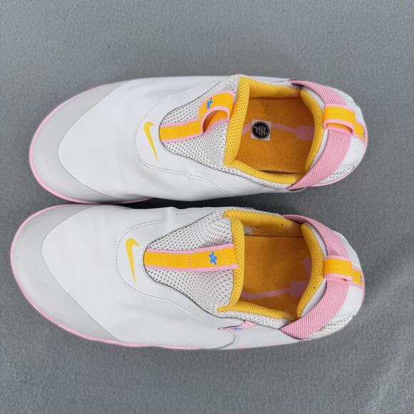 Nike‎ Zoom Pulse Slip On Nursing Shoes Mens Size 10 White Pink Yellow CT1629-002 main image 6